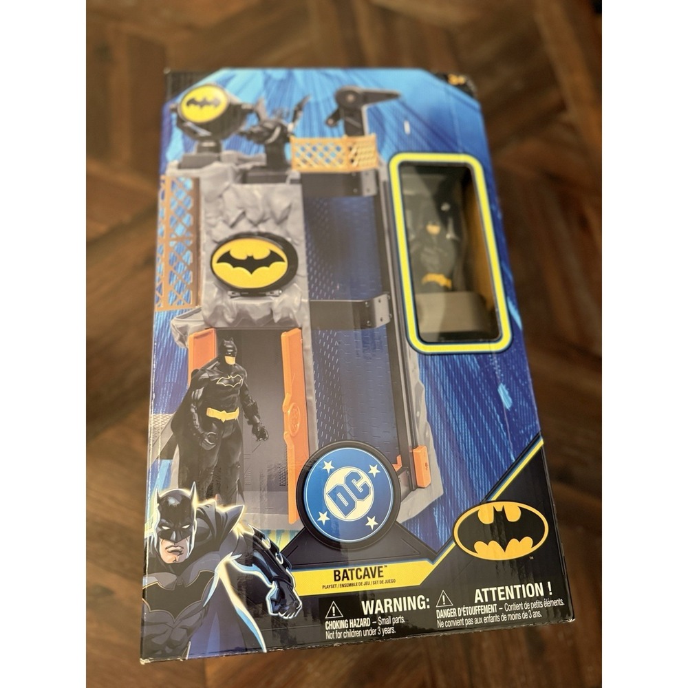 DC Comics Batman Batcave Playset with Batman Action Figure